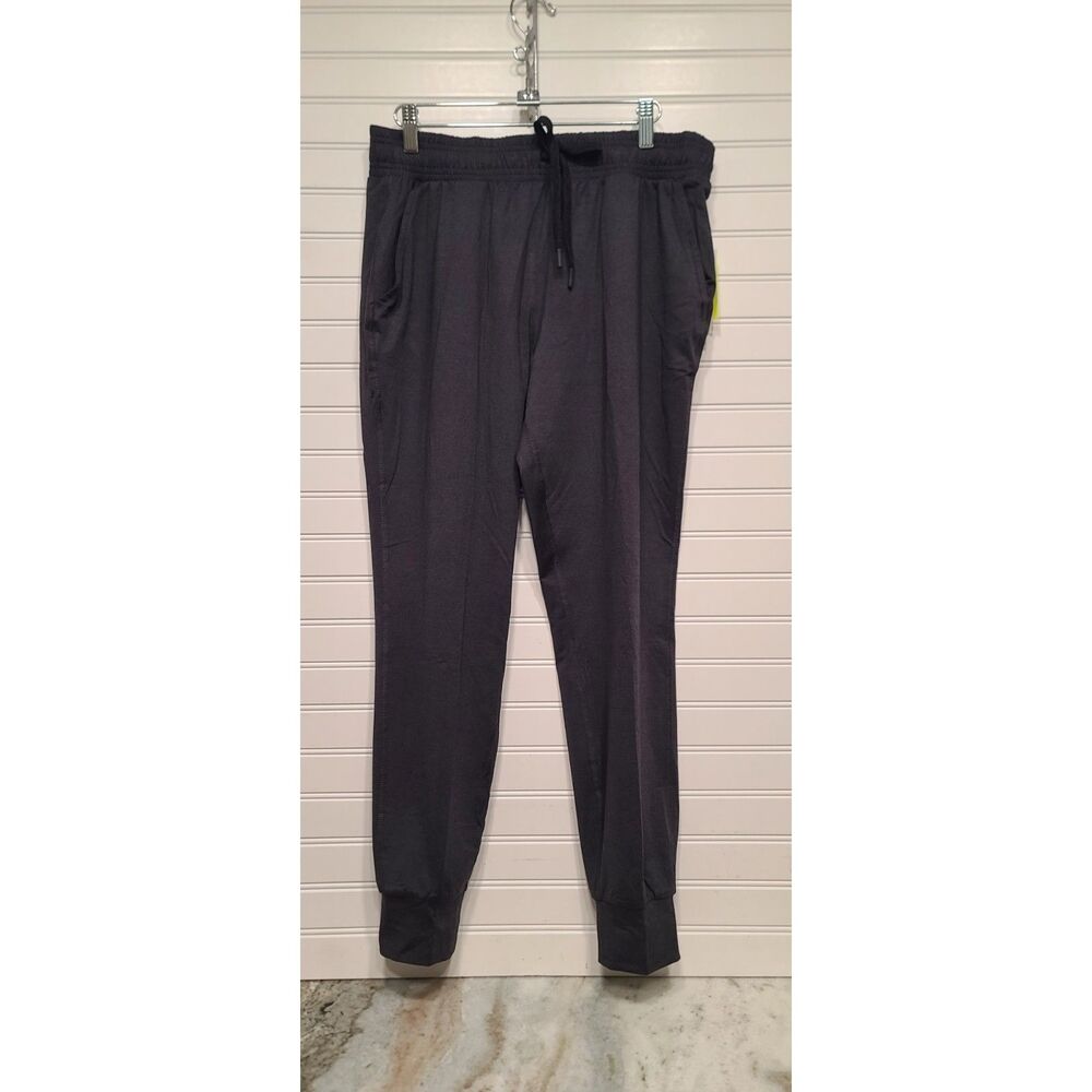 All In Motion Mens Mid Rise Soft Stretch Black Jogger Pants Size M NWT